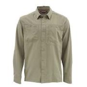 Сорочка Simms Ebb Tide LS Shirt Dark Khaki Фотографія