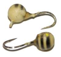 Мормышка Riga шарик с петелькой 3мм 201030-WBG фотография