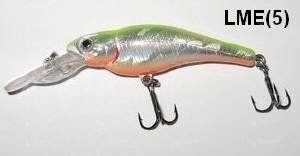 Воблер Kosadaka Brisk XL 55F LME 0.5-1.5m 55mm 5.5g фотография