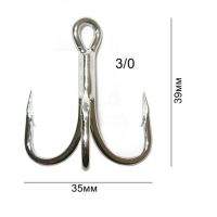 Тройник Mikado Cat Territory HCTR03-3/0 BN 3шт фотография