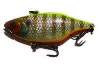 Воблер Jackall Vibration TN60S Uroko Hl Chartreuse Back Bluegill Фотографія