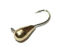 Мормишка Riga крапля з петелькою 2.5 мм золото 116025-03 Фотографія