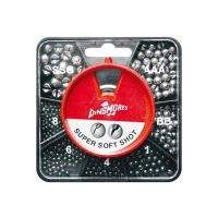 Набор грузил Carp Zoom Split soft lead shot E-D-107 фотография