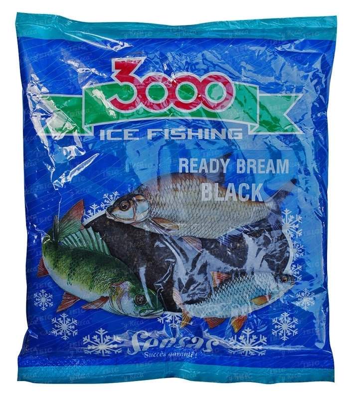 Sensas 3000 Ice Fishing 0.5кг Bream Black ready 01032 фотография