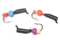 Мормышка Улов Столбик 2мм черный с неоновой бусиной 054 фотография