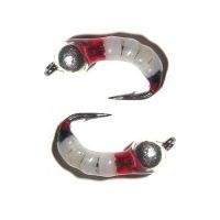 Мормышка Strike Рубин MPR1 (бело-красная) WR  Фотографія