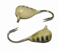 Мормишка Riga крапля з петелькою 2.5 мм 216025-WBG Фотографія