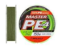 Шнур Select Master 150м 0.16 темно зеленый фотография