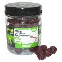 Бойли Grandcarp долгорастворимые 100г 16мм Кальмар Фотографія