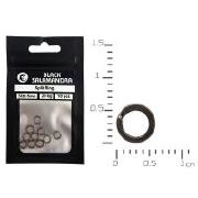 Кільця заводні ЧС Split Ring Black 6mm 10шт Фотографія