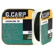 Поводковый материал GC G.Carp Strong Braid Hooklink X6 20м 25lb фотография