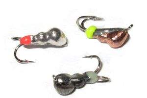 Мормишка Riga коза мураха з вушком Фотографія