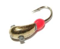 Мормышка Riga чесночинка 2.5мм золото 146025-03 фотография