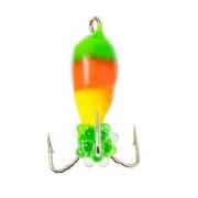 Мормишка Grifon Чортик-світлофор довгий з ікрою G18140 1.5г Фотографія