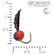 Мормишка ЧС Креветка XS 0.33г №14 Кулька гранована Фіолетово-Помаранчева Фотографія