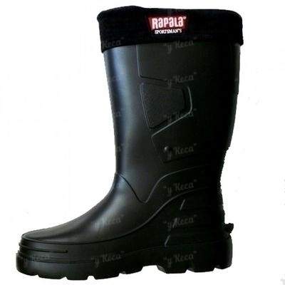 Сапоги Rapala Sportsmen черные р.44 фотография