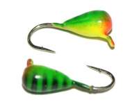 Мормишка Riga крапля з петелькою 2.5 мм 216025-GR Фотографія