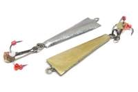 Блешня Ізюмська Трехгранка з трійником 30мм 3.5 р Золото Фотографія