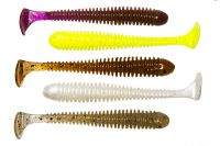 Виброхвост Crazy Fish Vibro Worm 3" M58 Фотографія