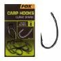 Крючки FOX Curve Shank №6 10шт CHK233 фотография