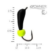 Мормышка ЧС Нимфа L 1.0г №10 Шарик латунный Лимон фотография