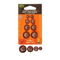 Контейнер для насадок Технокарп Karpela Cont 10,14,18,20мм Коричневый 4шт фотография