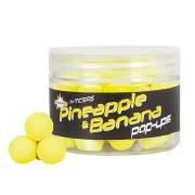 Бойли Dynamite Baits N-Ticers Pop-Ups Pineapple & Banana 12mm DY1837 Фотографія