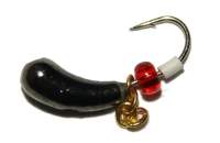 Мормышка Riga уралка с цепочкой 3мм черная 107030с фотография