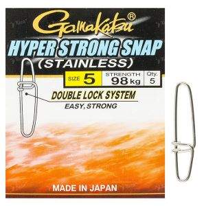 Застежки Gamakatsu Hyper Strong Snap фотография