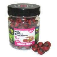 Бойлы Grandcarp долгорастворимые 100г 16мм Креветка-специи фотография