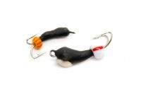 Мормышка Grifon Коза-банан с петлей и коронкой 1.5мм G87 фотография