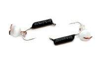 Мормишка Grifon Гвоздик котяче око білий 1.5 мм Фотографія