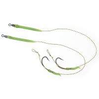 Повідець короповий Fishing ROI Arm Carp Hook 8245B №8 25lb 2шт Фотографія