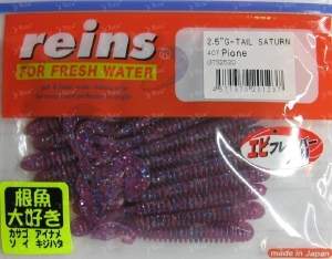 Силікон Reins G-tail Saturn 2.5" 407 Pione 20шт Фотографія