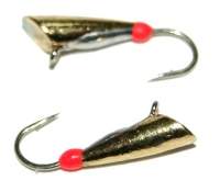 Мормишка Riga конус 3.0 мм золото 138030-03 Фотографія