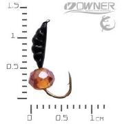 Мормишка ЧС Креветка XS 0.33г №14 Кулька гранована Коньяк Фотографія