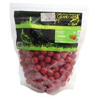 Бойлы Grandcarp прикормочные растворимые 1кг 20мм Клубника фотография