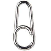 Застежка Savage Gear Custom Salt Splitring Snaps L 43кг 15шт фотография