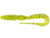 Силікон Keitech Mad Wag Slim 4.5" PAL01 Chartreuse Red Flake 9шт Фотографія