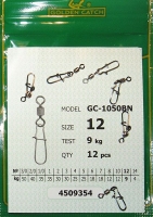 Застібка з вертлюжком Golden Catch 1050BN Фотографія №2