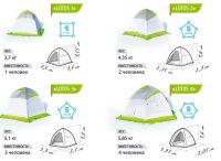 Палатка зимняя автомат Lotos фотография №1