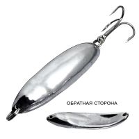 Блешня КП(Колебалка Пітер) Малек ладозький 17г Нікель Фотографія №1