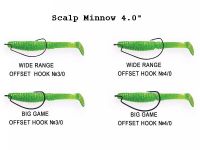 Виброхвост Crazy Fish Scalp Minnow Фотографія №2