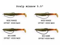 Виброхвост Crazy Fish Scalp Minnow Фотографія №3