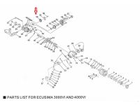 Шестерня механизма Ryobi Ecusima 3000/4000 (10488) фотография №1