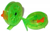 Катушка инерционная 65-ПК зеленая фотография №1