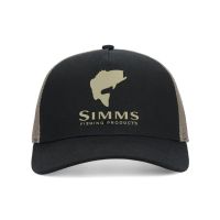 Кепка Simms Double Haul Trucker Stone Black фотография №2