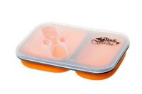 Контейнер силиконовый Tramp 2 отсека 900мл TRC-090 фотография №2