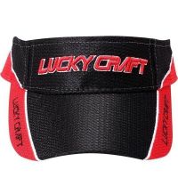 Козырек Lucky Craft Sun Visor LC Racing Cool Max Red фотография №1