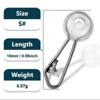 Кріплення ковзне для поплавця ЧС Sinker Slide S 15мм 5шт Фотографія №1